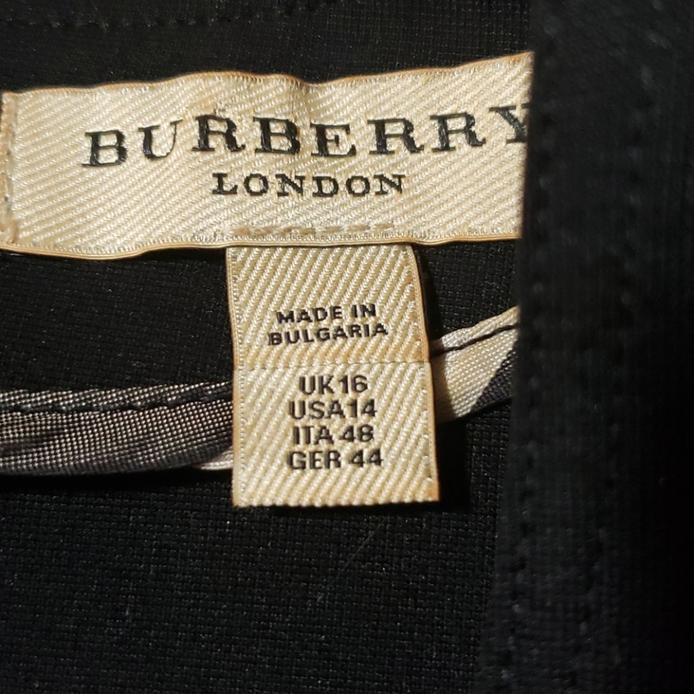 ⚡️Sale⚡️BURBERRY SLEEVELESS FITTED DRESS Sz 10/12/14👇 - Picture 9 of 16